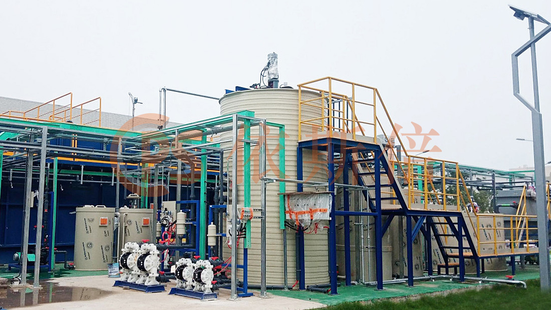 森鷹窗業(yè)噴涂廢水處理工程